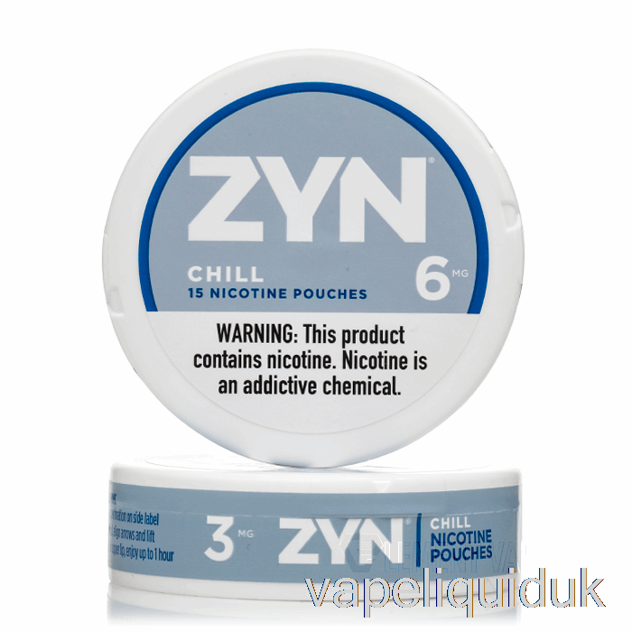 ZYN Nicotine Pouches - CHILL 6mg (5-PACK) Vape Juice